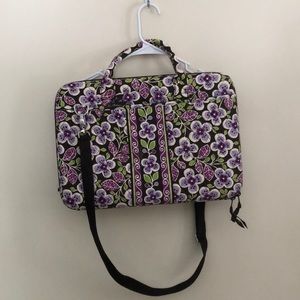 Lightly used vera Bradley hard laptop case